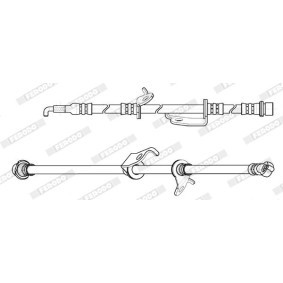 Bremsscheibe für JAGUAR von FERODO