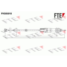 Kupplungsseil für PEUGEOT von FTE