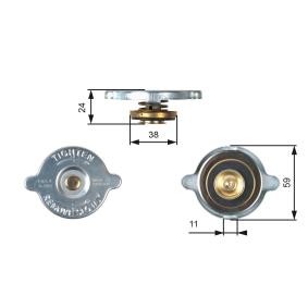 Kühlerdeckel RC106