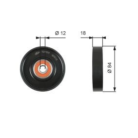 Spannrolle, Keilrippenriemen T39177