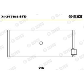 Pleuellager 71-3476/8 STD