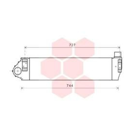 Köp Intercooler av VAN WEZEL 43004482 till det låga priset 2545,74 kr