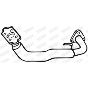Abgasrohr von WALKER günstig für 126,94 €