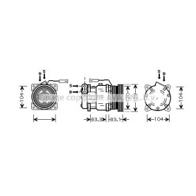 Acquista Compressore aria condizionata da PRASCO ALK093 a buon mercato per soli 474,28 €