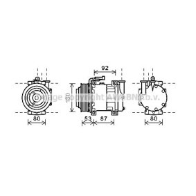 Acquista Compressore aria condizionata da PRASCO ALK122 a buon mercato per soli 522,33 €