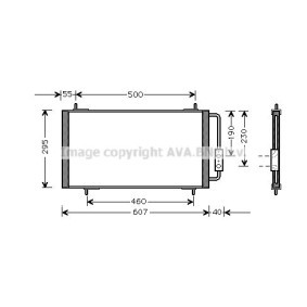 Acquista Condensatore climatizzatore da PRASCO AU5147 a buon mercato per soli 140,20 €
