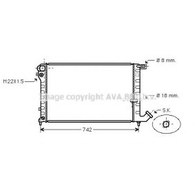 Achetez des Radiateur du moteur PRASCO CN2148 à prix pour 100,89 €