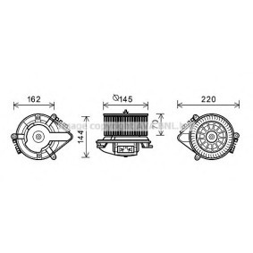 Acquista Elettromotore ventola abitacolo da PRASCO CN7507 a buon mercato per soli 190,02 €