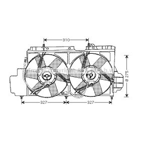 Kühlerlüfter CN7520