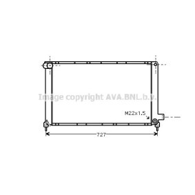 Acquista Radiatore motore da PRASCO CR2001 a buon mercato per soli 218,98 €