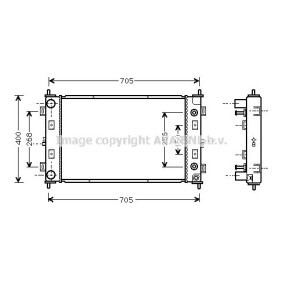 Acquista Radiatore motore da PRASCO CR2034 a buon mercato per soli 146,56 €