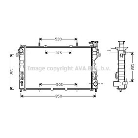 Acquista Radiatore motore da PRASCO CR2077 a buon mercato per soli 96,74 €