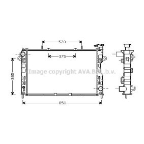 Acquista Radiatore motore da PRASCO CR2117 a buon mercato per soli 148,62 €