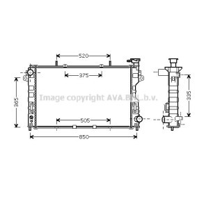Acquista Radiatore motore da PRASCO CRA2081 a buon mercato per soli 164,97 €