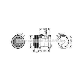Compre Compressor, ar condicionado da PRASCO CRK108 a um preço baixo por 939,80 €