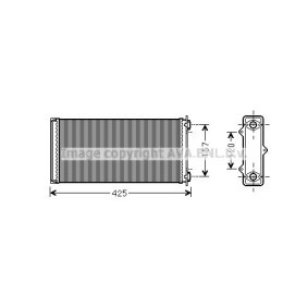 Achetez des Radiateur de chauffage PRASCO DF6037 à prix pour 48,26 €