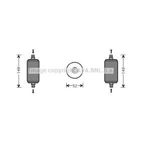 Comprar Filtro deshidratante, aire acondicionado de PRASCO DFD027 a bajo precio de 139,74 €