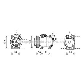 Klimakompressor DNK344