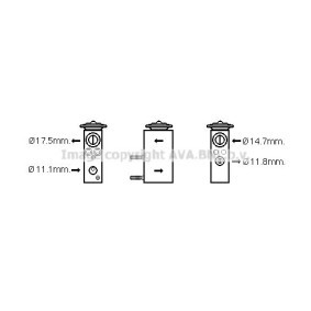 Compre Válvula de expansão, ar condicionado da PRASCO FD1462 a um preço baixo por 98,63 €