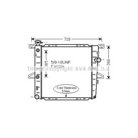 Acquista Radiatore motore da PRASCO FD2026 a buon mercato per soli 316,68 €