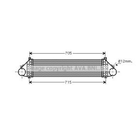 Köp Intercooler av PRASCO FD4429 till det låga priset 3648,13 kr