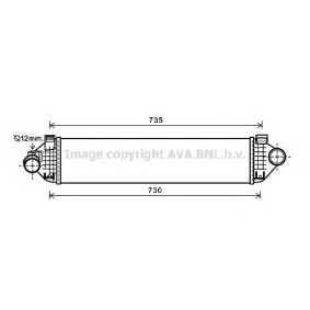 Köp Intercooler av PRASCO FD4474 till det låga priset 2826,21 kr