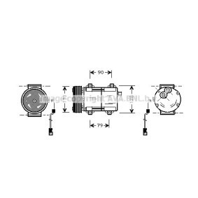 Klimakompressor FDK160