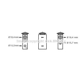 Acquista Valvola espansione climatizzatore da PRASCO FT1305 a buon mercato per soli 76,52 €
