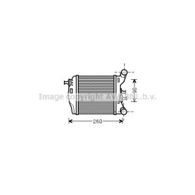 Ladeluftkühler FT4376 für ABARTH