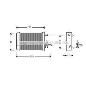 Acquista Scambiatore calore per riscaldamento abitacolo da PRASCO FT6084 a buon mercato per soli 284,13 €
