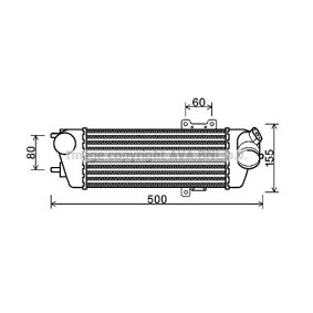 Köp Intercooler av PRASCO HYA4227 till det låga priset 1733,85 kr