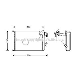 Achetez des Radiateur de chauffage PRASCO IV6013 à prix pour 57,53 €