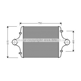 Køb Intercooler af PRASCO MN4002 til den lave pris 12202,67 DKK