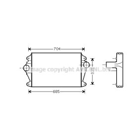 Køb Intercooler af PRASCO MN4037 til den lave pris 7836,65 DKK