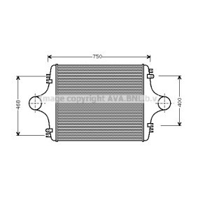 Køb Intercooler af PRASCO MN4078 til den lave pris 10551,41 DKK