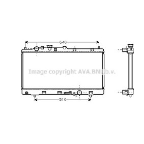 Achetez des Radiateur du moteur PRASCO MZ2152 à prix pour 116,90 €