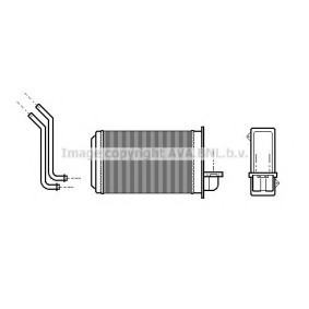 Acquista Scambiatore calore per riscaldamento abitacolo da PRASCO PE6088 a buon mercato per soli 77,98 €