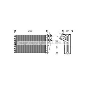 Acquista Scambiatore calore per riscaldamento abitacolo da PRASCO PEA6227 a buon mercato per soli 31,61 €