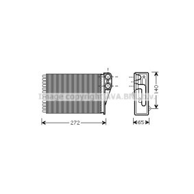 Acquista Radiatore riscaldamento da PRASCO online per 207 SW Van / Station Wagon (WK_) a prezzi moderati