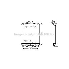 Achetez des Radiateur du moteur PRASCO PO2002 à prix pour 157,68 €