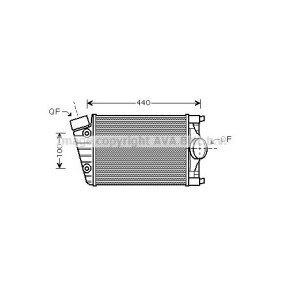 Köp Intercooler av PRASCO PR4046 till det låga priset 2172,64 kr