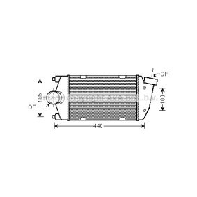 Köp Intercooler av PRASCO PR4061 till det låga priset 6677,65 kr
