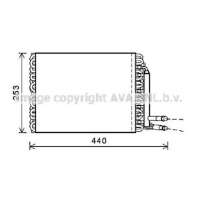 Verdampfer, Klimaanlage REV096 für RENAULT TRUCKS