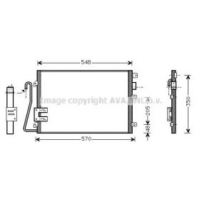 Klimakondensator RTA5275