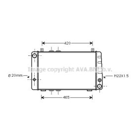 Acquista Radiatore motore da PRASCO SA2002 a buon mercato per soli 56,36 €