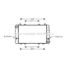Acquista Radiatore motore da PRASCO SA2009 a buon mercato per soli 49,07 €
