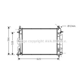 Achetez des Radiateur du moteur PRASCO SB2025 à prix pour 173,05 €
