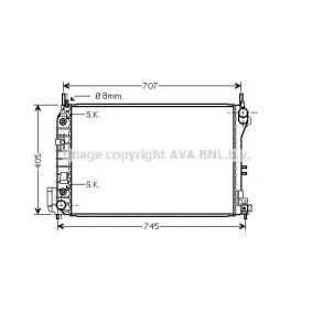 Acquista Radiatore motore da PRASCO SB2059 a buon mercato per soli 260,69 €