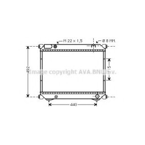 Achetez des Radiateur du moteur PRASCO SZ2039 à prix pour 174,66 €