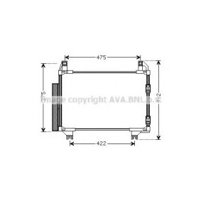 Acquista Condensatore climatizzatore da PRASCO TOA5404 a buon mercato per soli 137,16 €